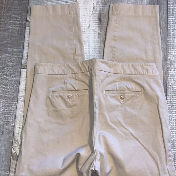 TALBOTS- “Chatham” women khaki pants-size 10 - Picture 3 of 7